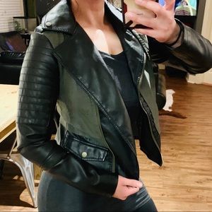 Leather jacket